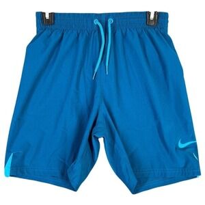 Nike Boys S Board Shorts Swim Athletic Drawstring Mesh Lined Y2K Sport Outdoor